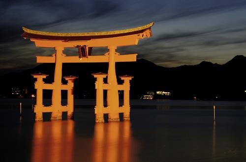 Lever de soleil sur le Japon