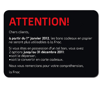 FNAC revient sur sa décision 