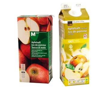 Jus de fruits: étiquetage plus clair