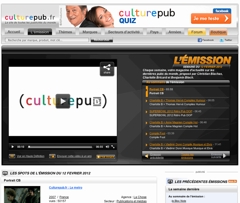 Culture conso