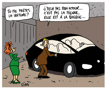 Ma voiture, c’est ta voiture