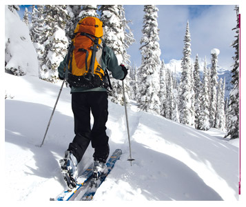 Le budget de la rando à skis
