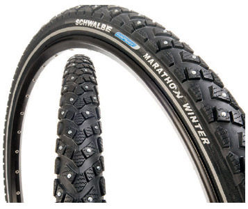 Pneus d’hiver pour vélos  