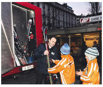 Le ski sans les bouchons