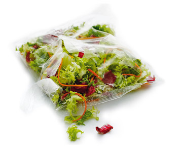 Salades en sachet infectées