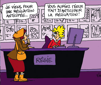 Résilier son bail hors des délais