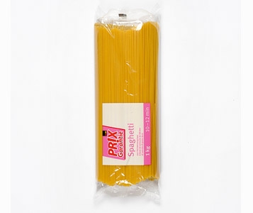 15 paquets de spaghettis: traces de pesticides toxiques!