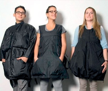 Un bagage? Non, ma veste!
