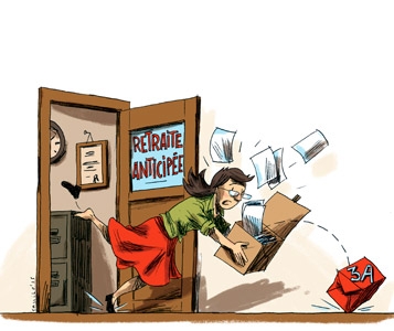 Surprise à la retraite