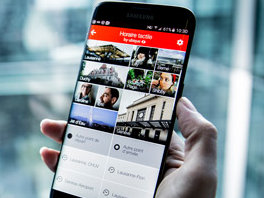 Pas discrète, Mobil Preview des CFF