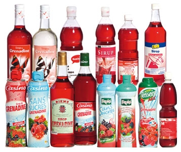 La grenadine a un goût amer