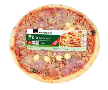 Additif considéré comme nocif dans une pizza bio