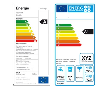 L’étiquetteEnergie, version 2012
