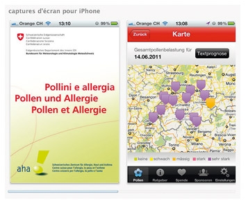 Où volent les pollens?