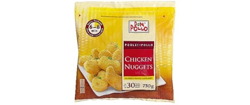 13 nuggets de poulet: vous allez surtout picorer de la panure
