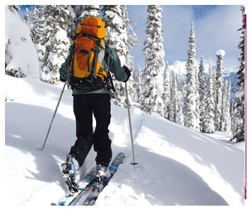 Le budget de la rando à skis