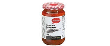 14 sauces bolognaise: un peu chiches  en viande
