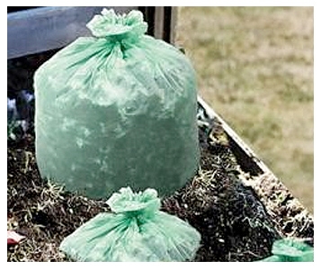 La lente dégradation des sacs biodégradables