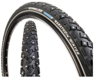 Pneus d’hiver pour vélos  