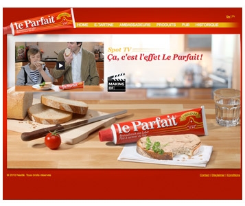 Drôle de goût pour Le Parfait