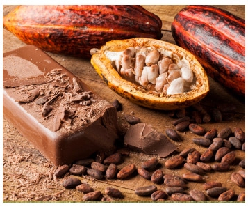 Du chocolat peu transparent