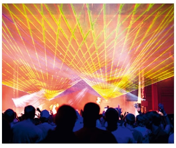 Laser shows: attention aux yeux