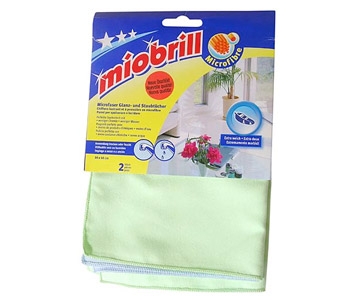 8 chiffons en microfibre: ils mènent une guerre propre