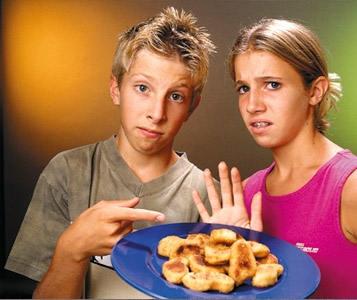 13 nuggets et tranches panées: tel un coq (trop) en pâte