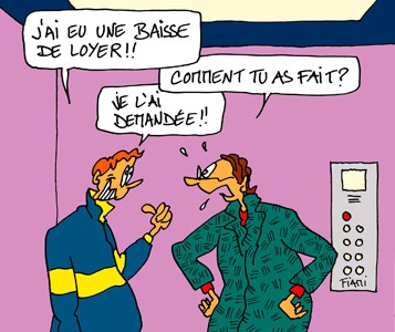 Loyers: ça baisse, ça baisse!