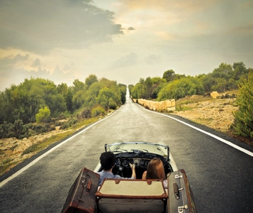 Sur la route des vacances