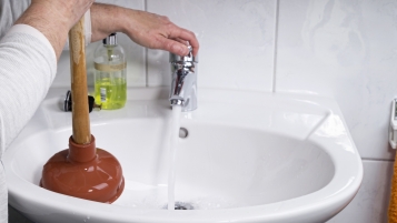 Pas beau, le lavabo