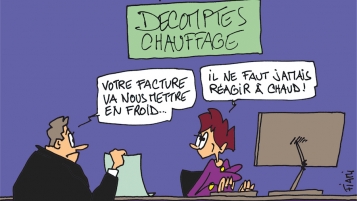 Décompte de chauffage brûlant! 