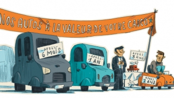 Son véhicule perd 50% de sa valeur en moins deux ans