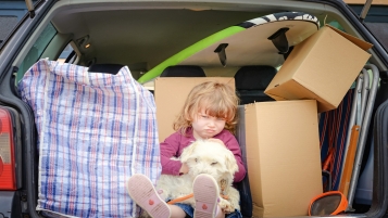 Pas de place pour les passagers et les bagages!