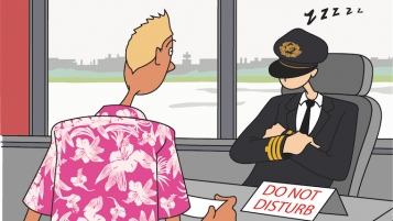 Y a-t-il un pilote dans l’avion?