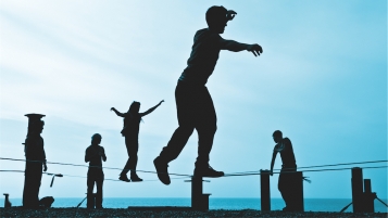 L’équilibre, tout un sport!