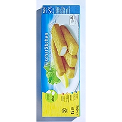 16 sticks de poissons congelés: La panade, c’est la panure