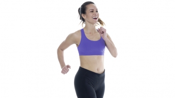 Courir avec le sourire