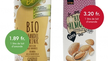 Gros écarts de prix entre les produits vegan