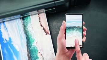 Imprimer vos photos avec un téléphone portable