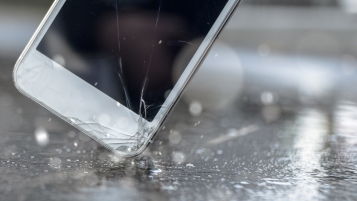 iPhone accidenté