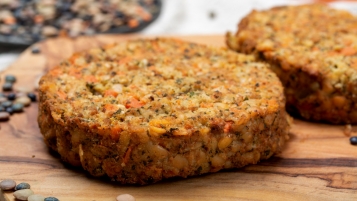 Burgers végétariens à faire maison
