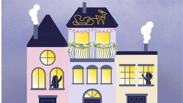 Noël au balcon
