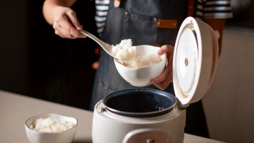 Quel revêtement sur les cuiseurs à riz? 
