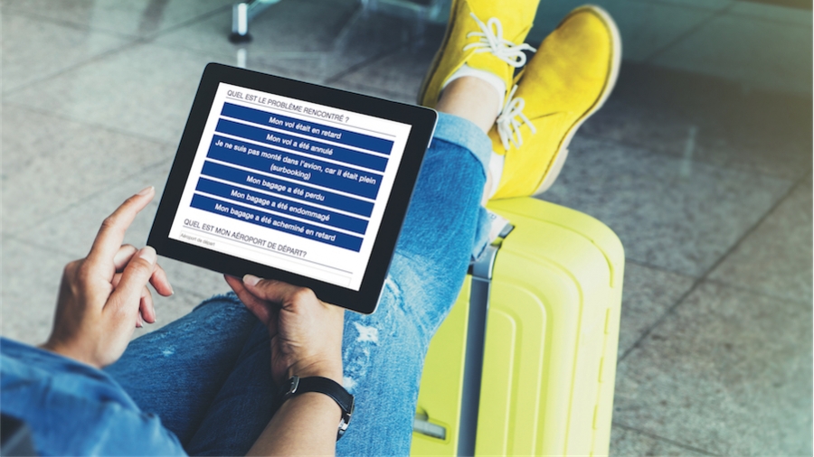 Vol annulé, bagage perdu... une aide en quelques clics!