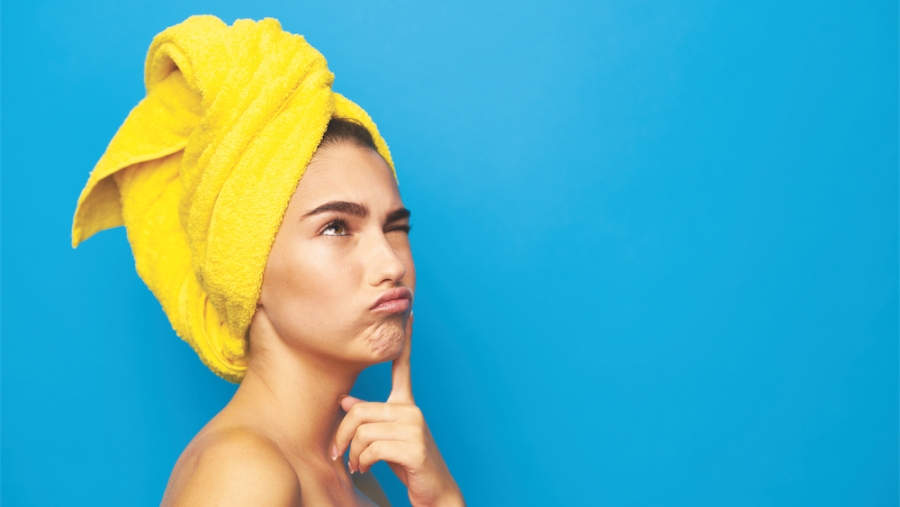 12 linges de bain  : lessivées après quelques lavages