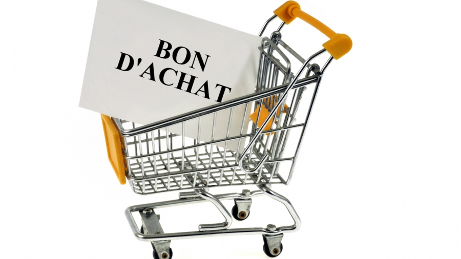 Bon d'achat retrouvé