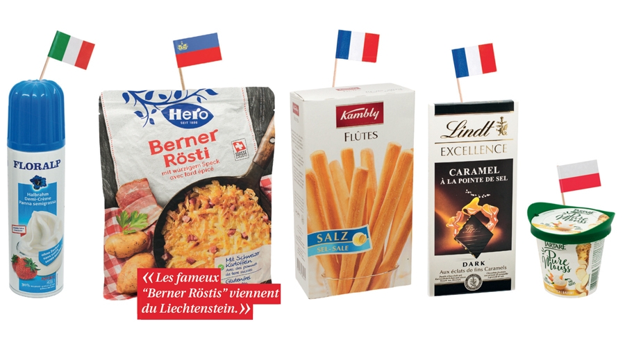 Des produits moins suisses qu’il n’y paraît