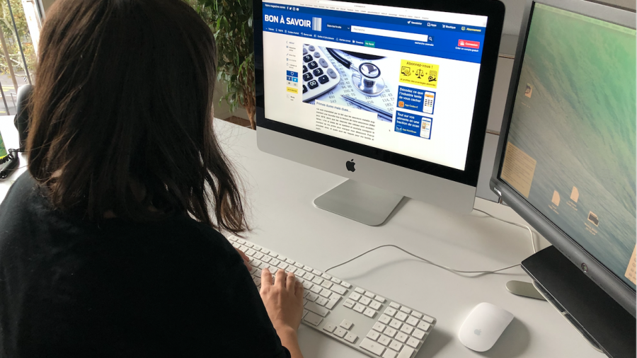 Visite à la rédaction de