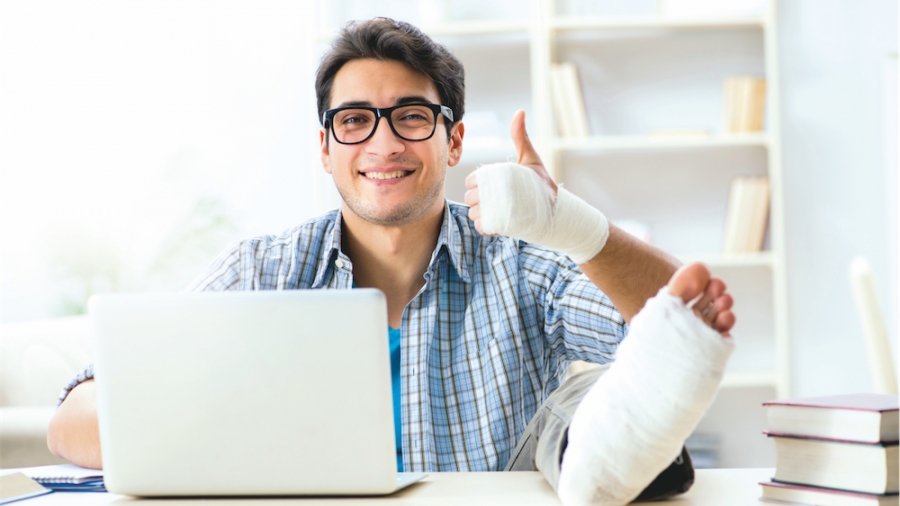 Mieux vaut se blesser que tomber malade!